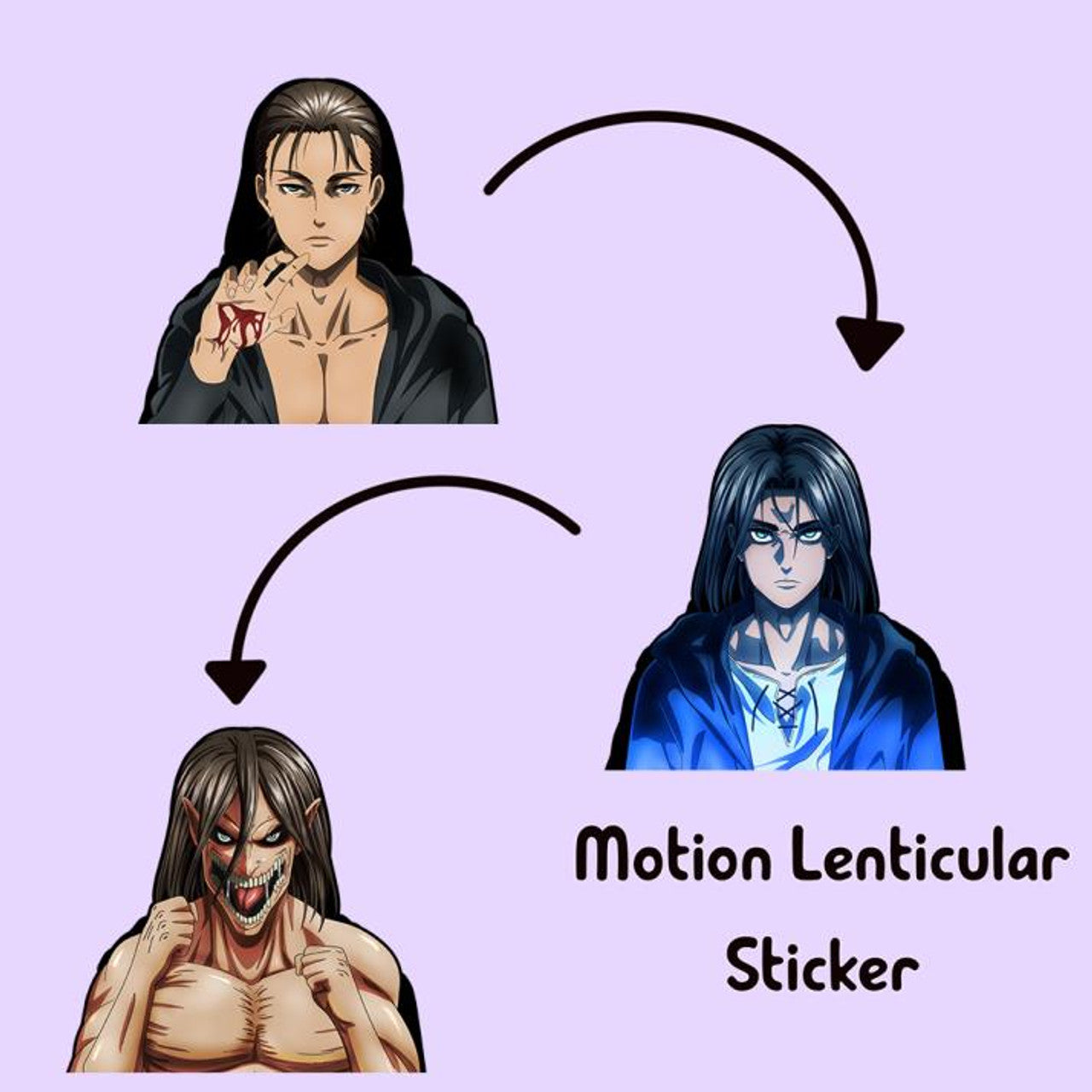 Eren motion sticker