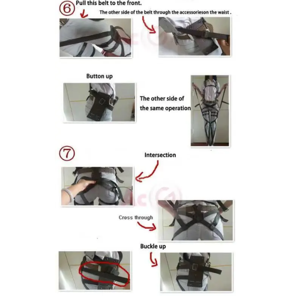 Attack on Titan Cosplay Harness & Belts