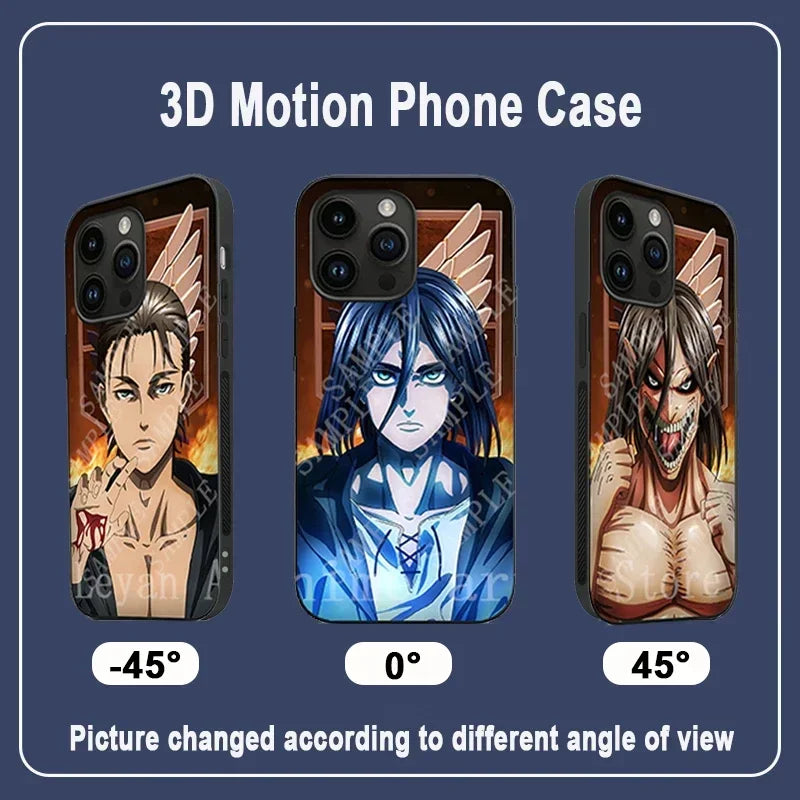 AOT 3D Motion Phone Case