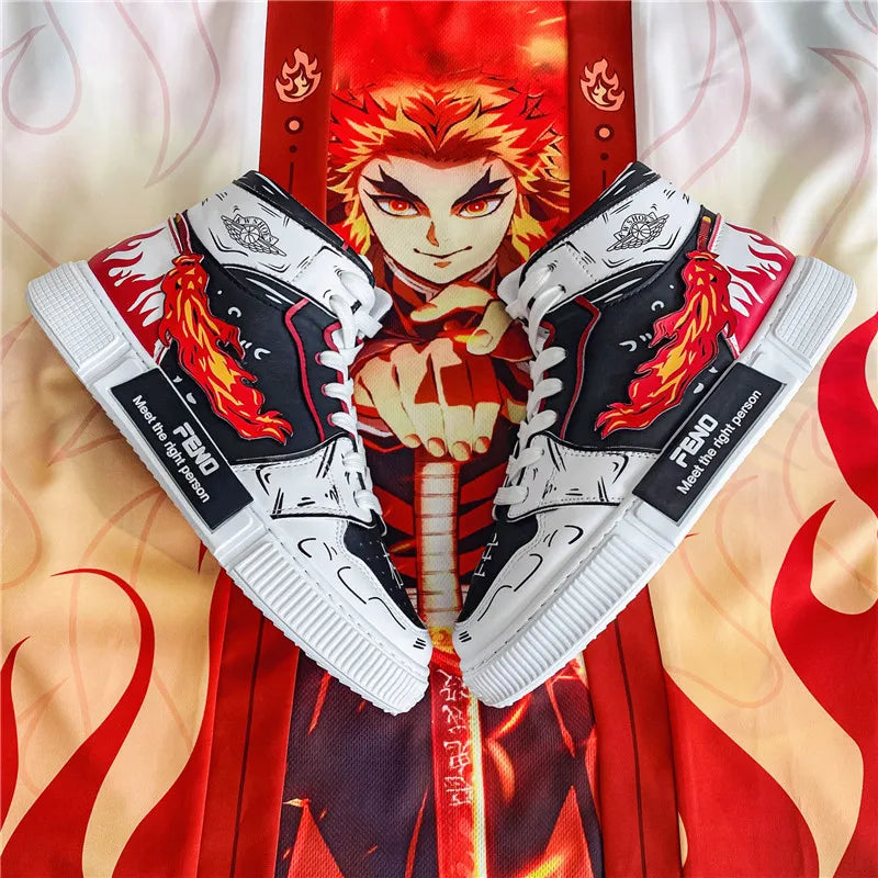 Demon Slayer Rengoku Sneakers
