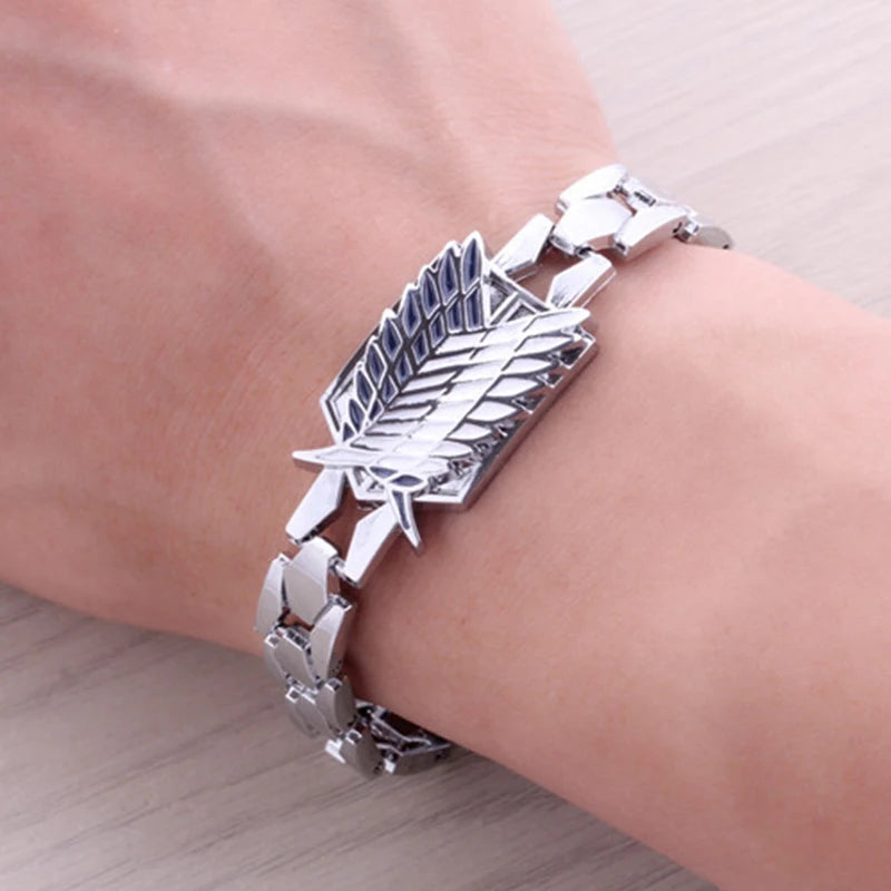 Attack On Titan Metal Bracelet