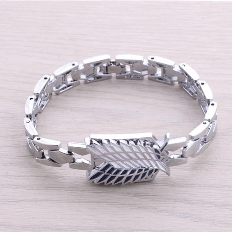 Attack On Titan Metal Bracelet