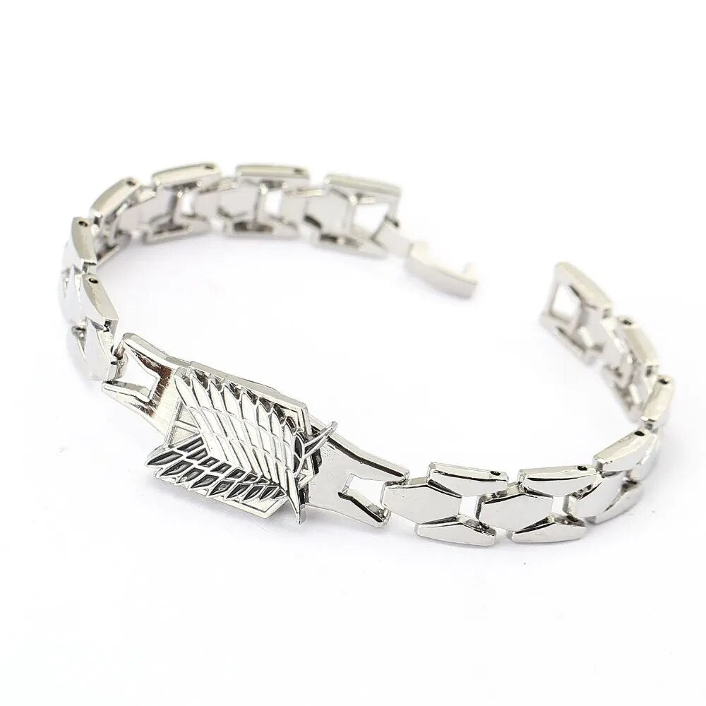 Attack On Titan Metal Bracelet