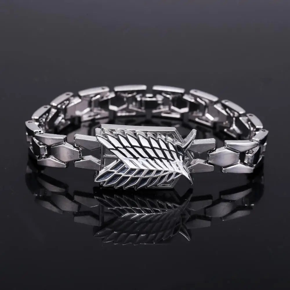 Attack On Titan Metal Bracelet