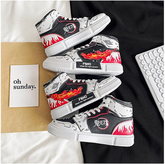 Demon Slayer Rengoku Sneakers