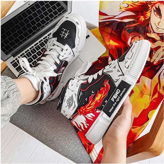 Demon Slayer Rengoku Sneakers