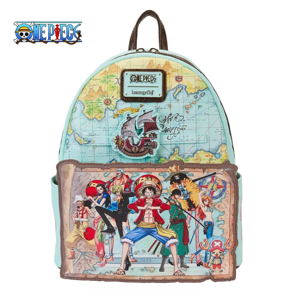 One Piece 25th Anniversary Straw Hat Pirates Mini Backpack
