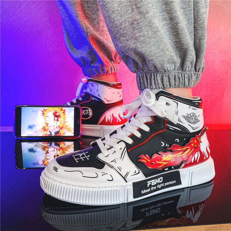 Demon Slayer Rengoku Sneakers