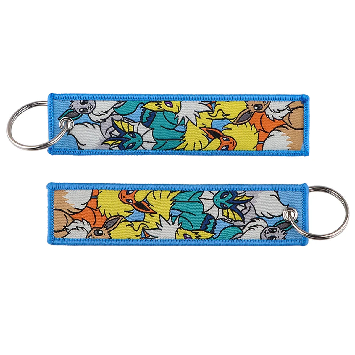 Embroidered Pokémon Keychains – Unique Accessories for Fans