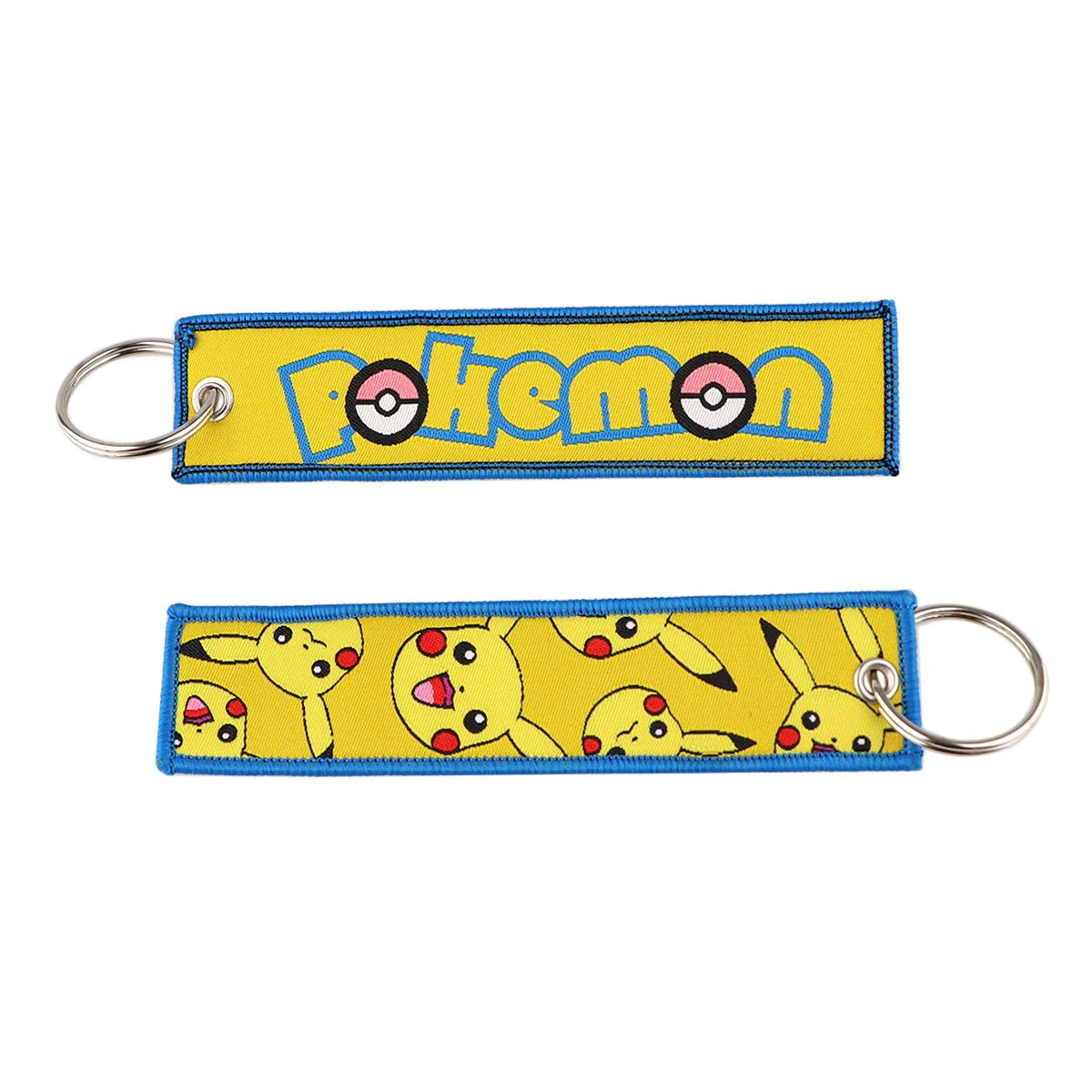 Embroidered Pokémon Keychains – Unique Accessories for Fans