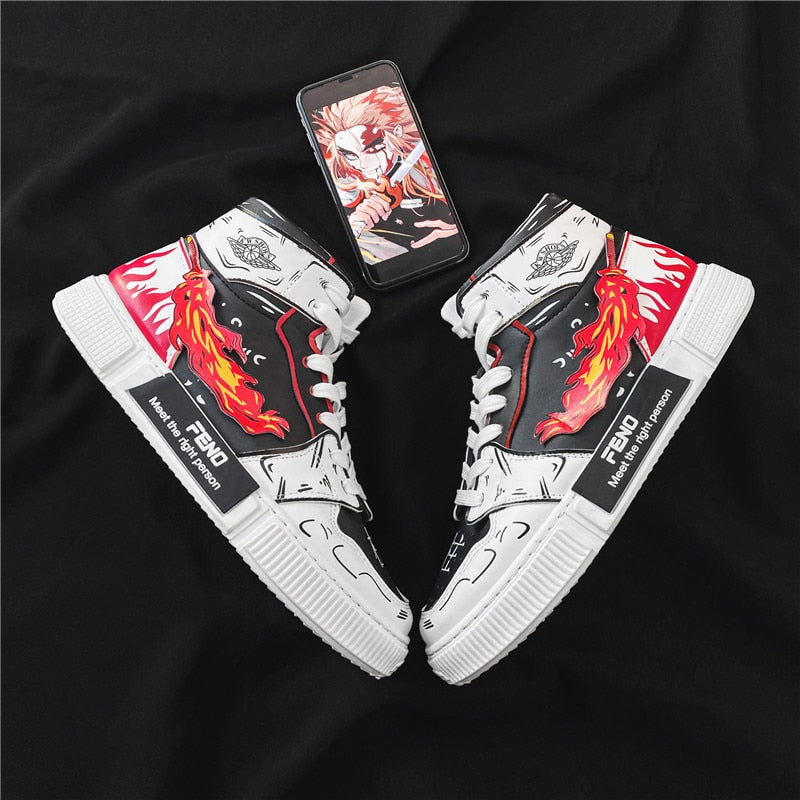 Demon Slayer Rengoku Sneakers