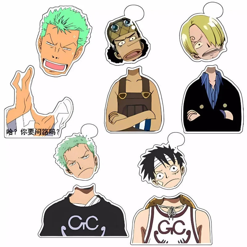 One Piece Acrylic Action Figures