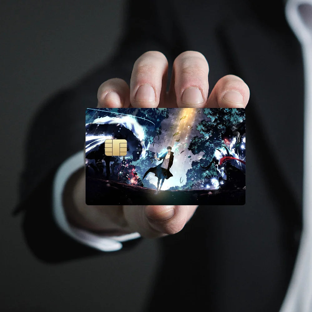 Solo Leveling Credit Card Cover