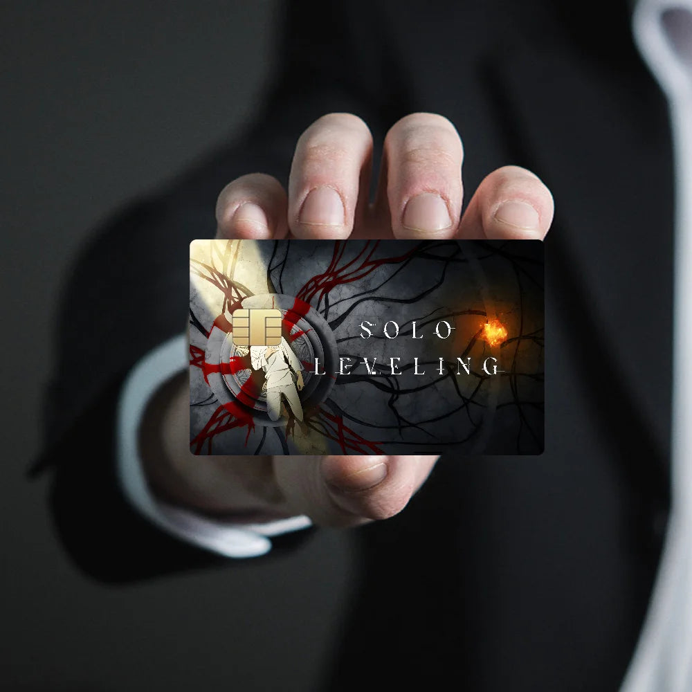 Solo Leveling Credit Card Cover