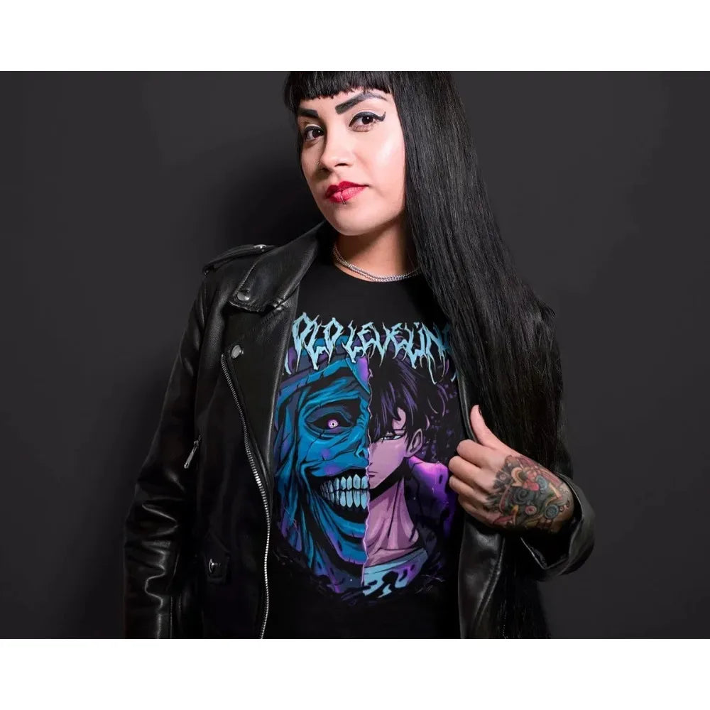 Solo Leveling Shadow Monarch T-Shirt – Anime-Inspired Casual Wear