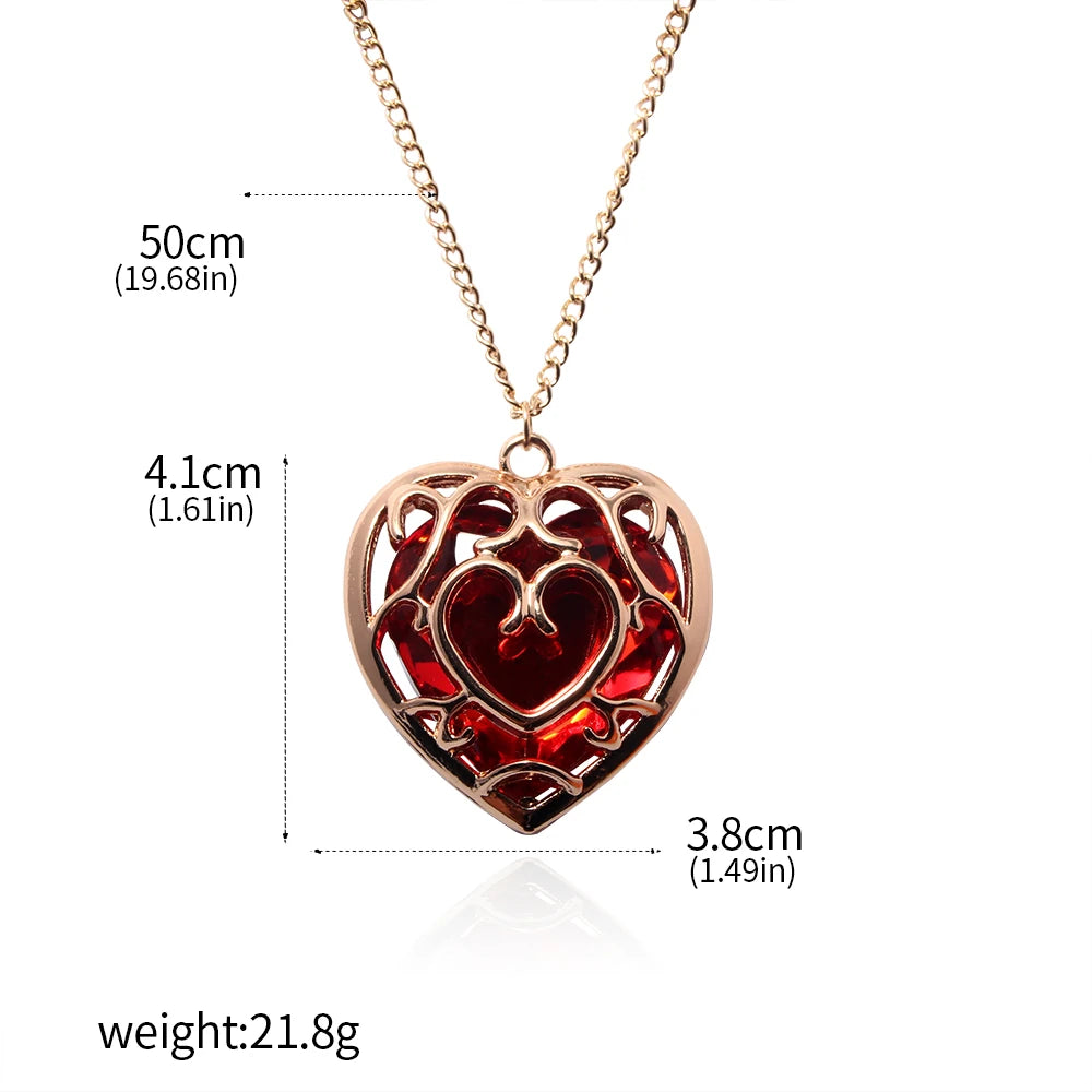 Crimson Heart Necklace