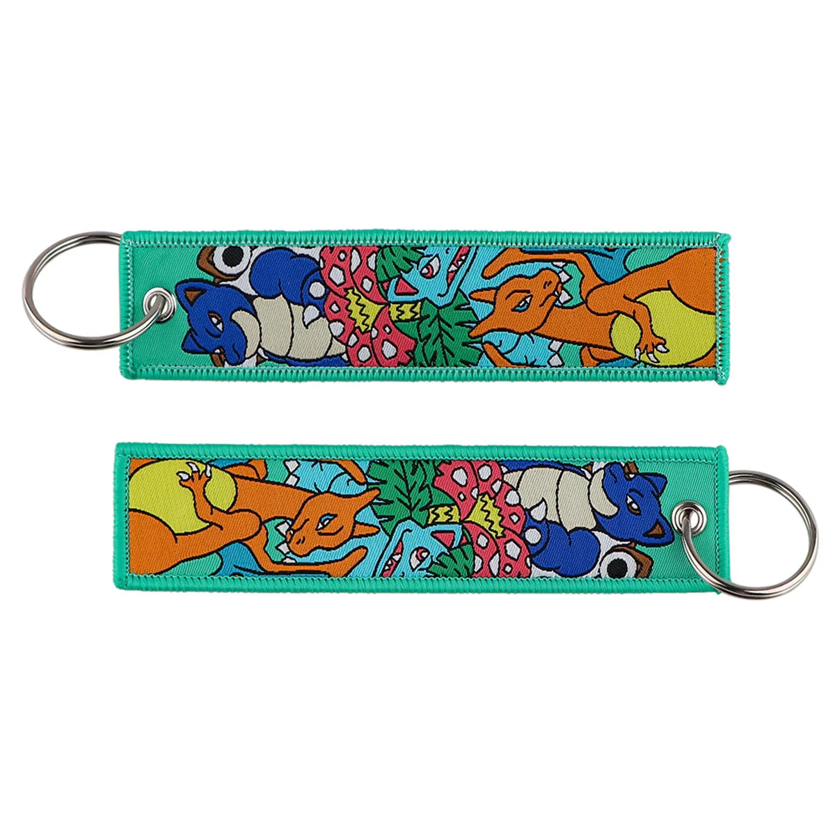Embroidered Pokémon Keychains – Unique Accessories for Fans