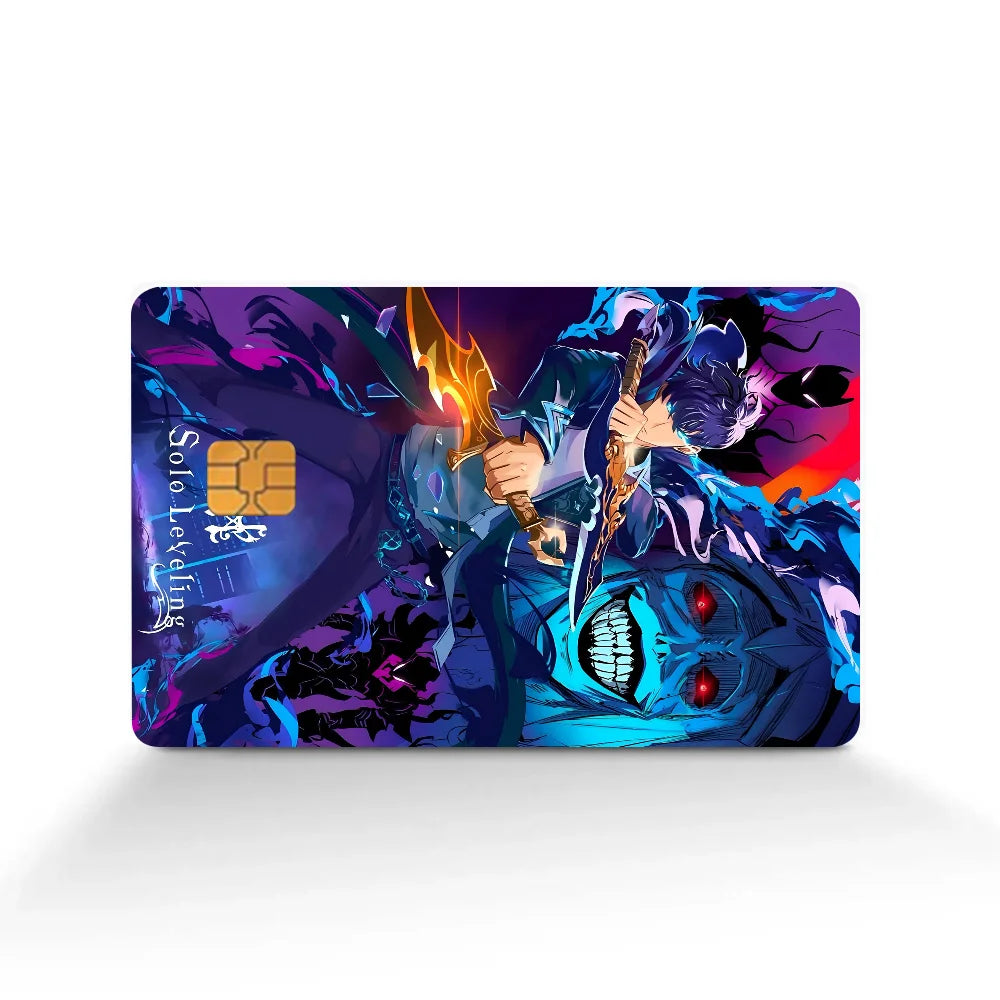 Solo Leveling Credit Card Cover