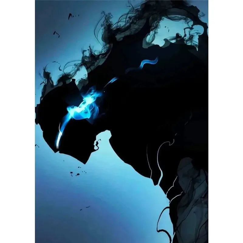 Solo Leveling Anime Canvas Poster – Comic Art Wall Decor