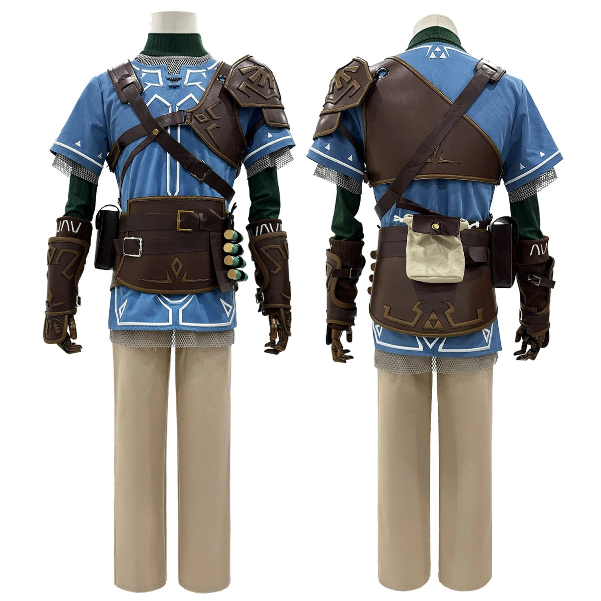Link Breath of the Wild Cosplay Costume – Full Armor Outfit