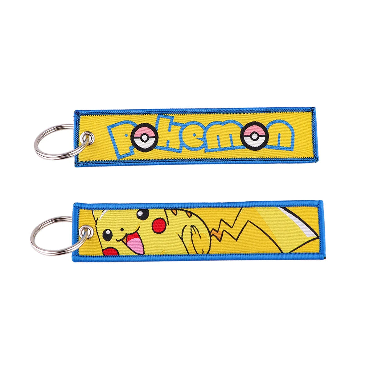 Embroidered Pokémon Keychains – Unique Accessories for Fans