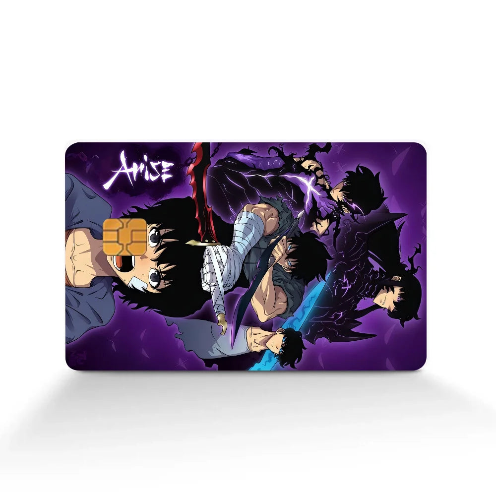 Solo Leveling Credit Card Cover