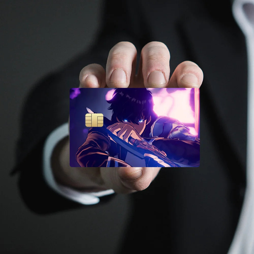 Solo Leveling Credit Card Cover