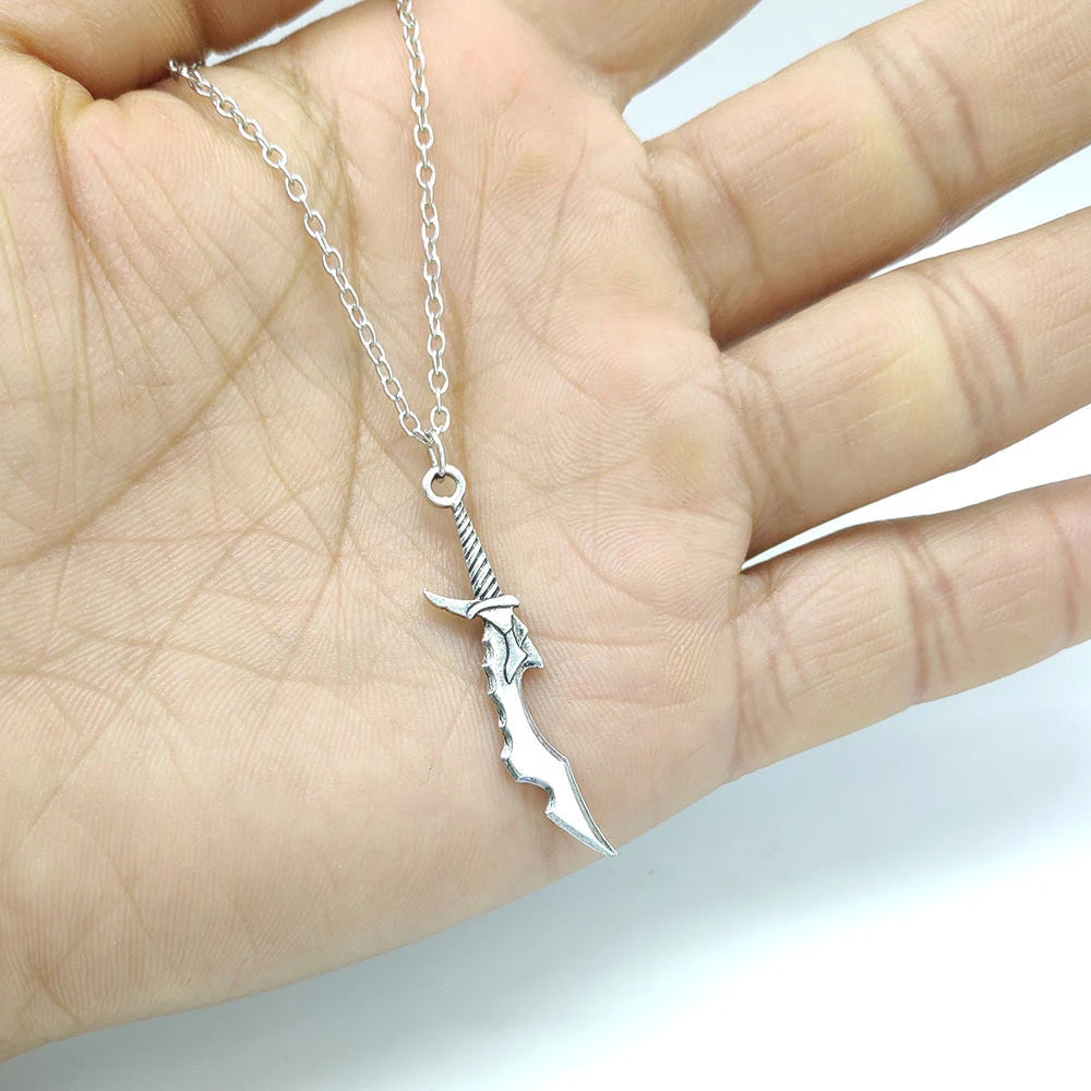 Solo Leveling Anime Keychain – Sword Pendant Keyring