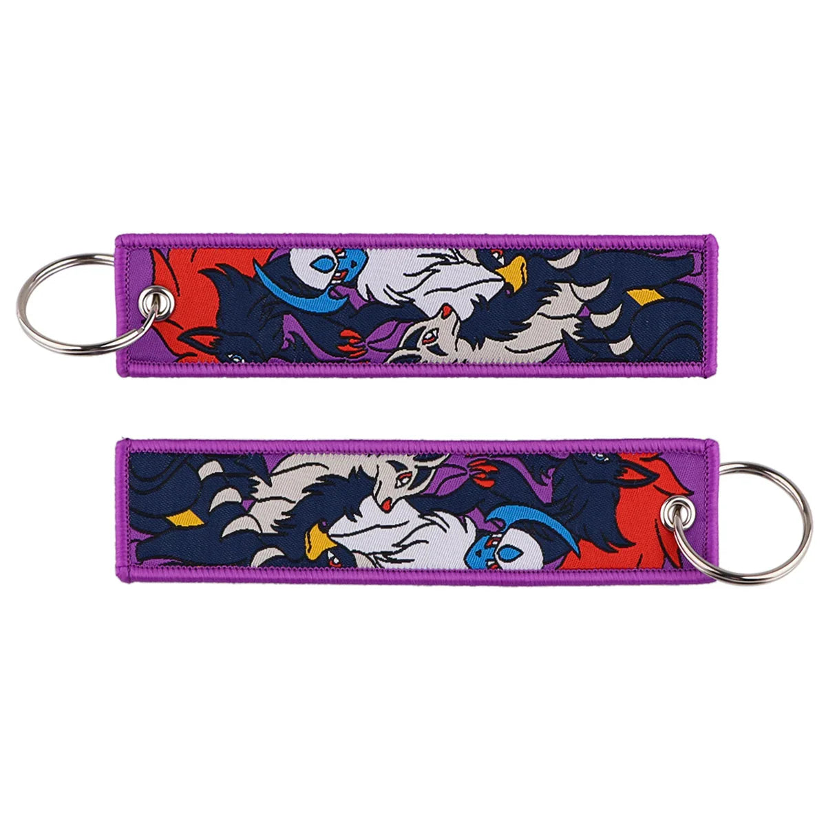 Embroidered Pokémon Keychains – Unique Accessories for Fans