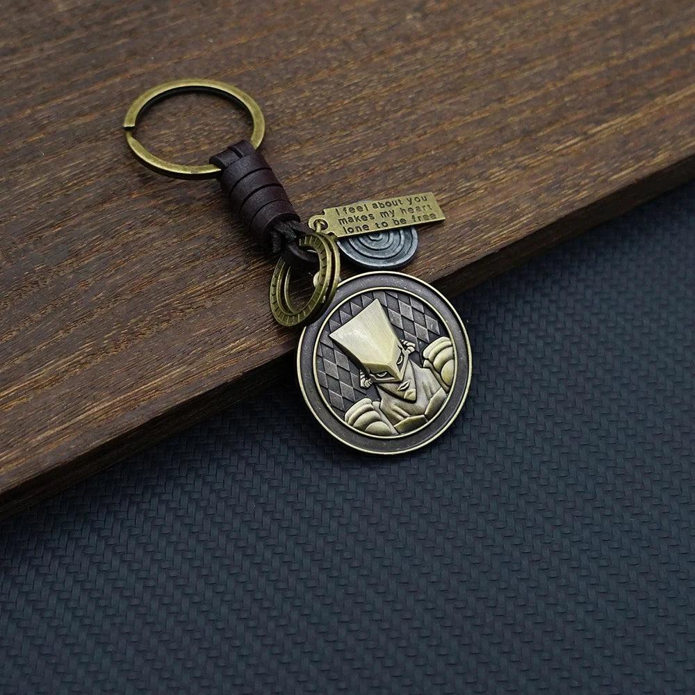 JJBA Leather Keychain