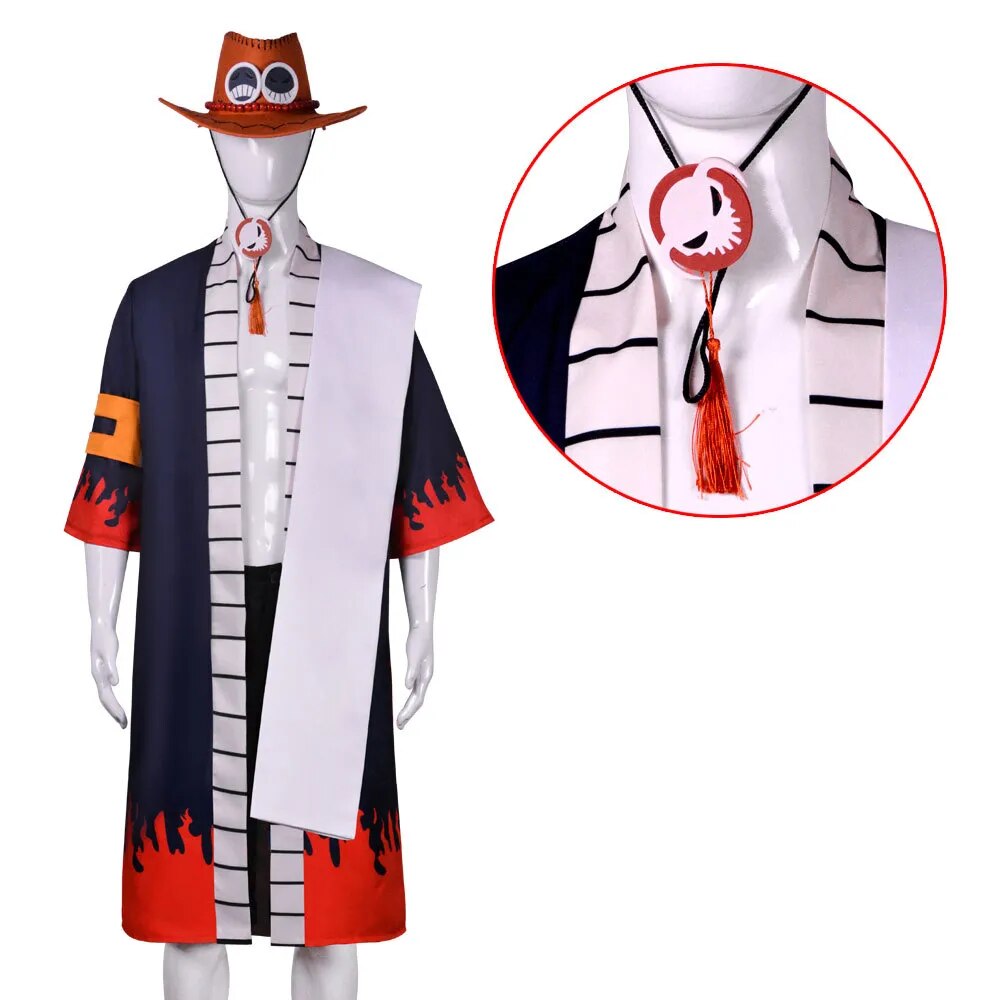Portgas D Ace Cosplay Costume