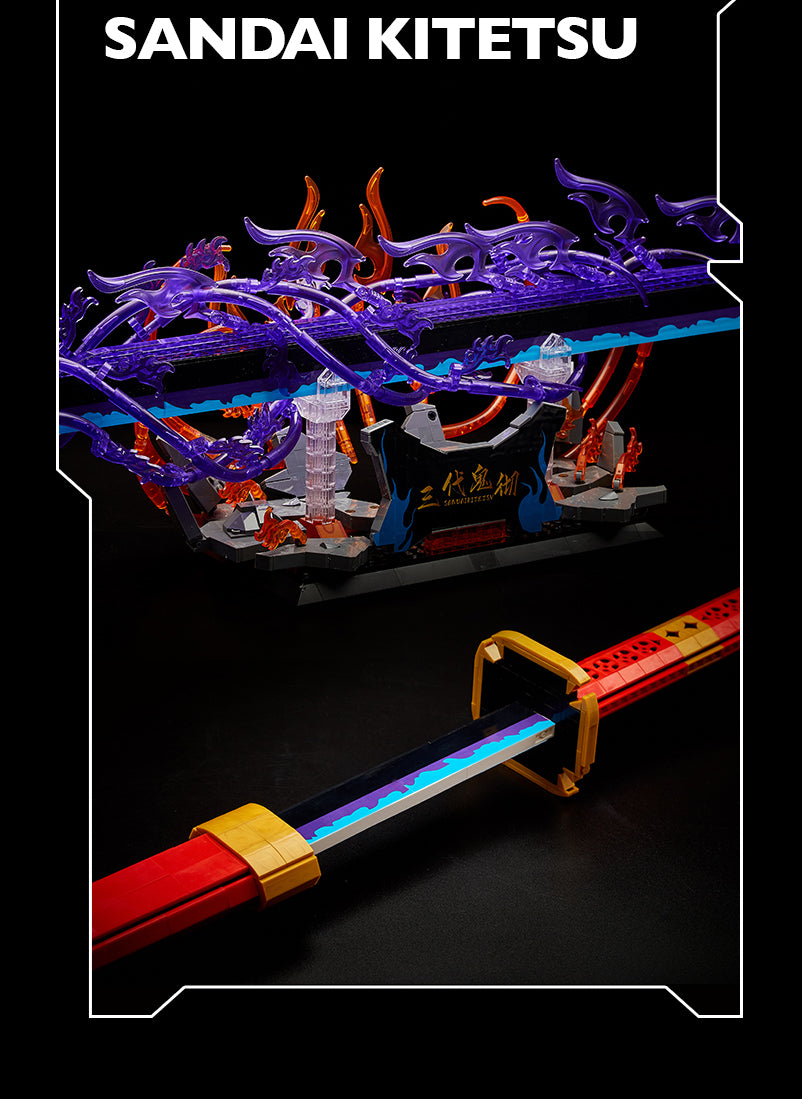 Sandai Kitetsu's Katana Builidng Blocks