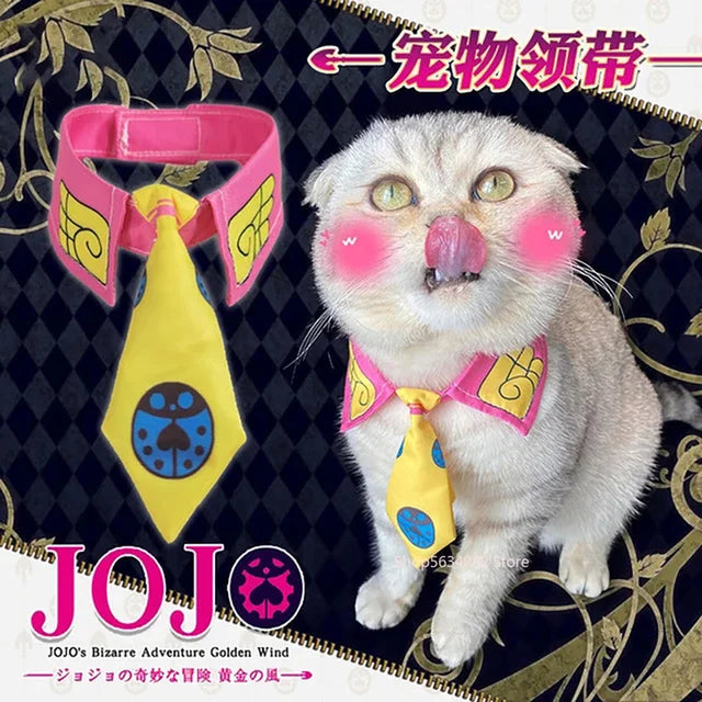 Kira Yoshikage Cat Cosplay Costume Neckties