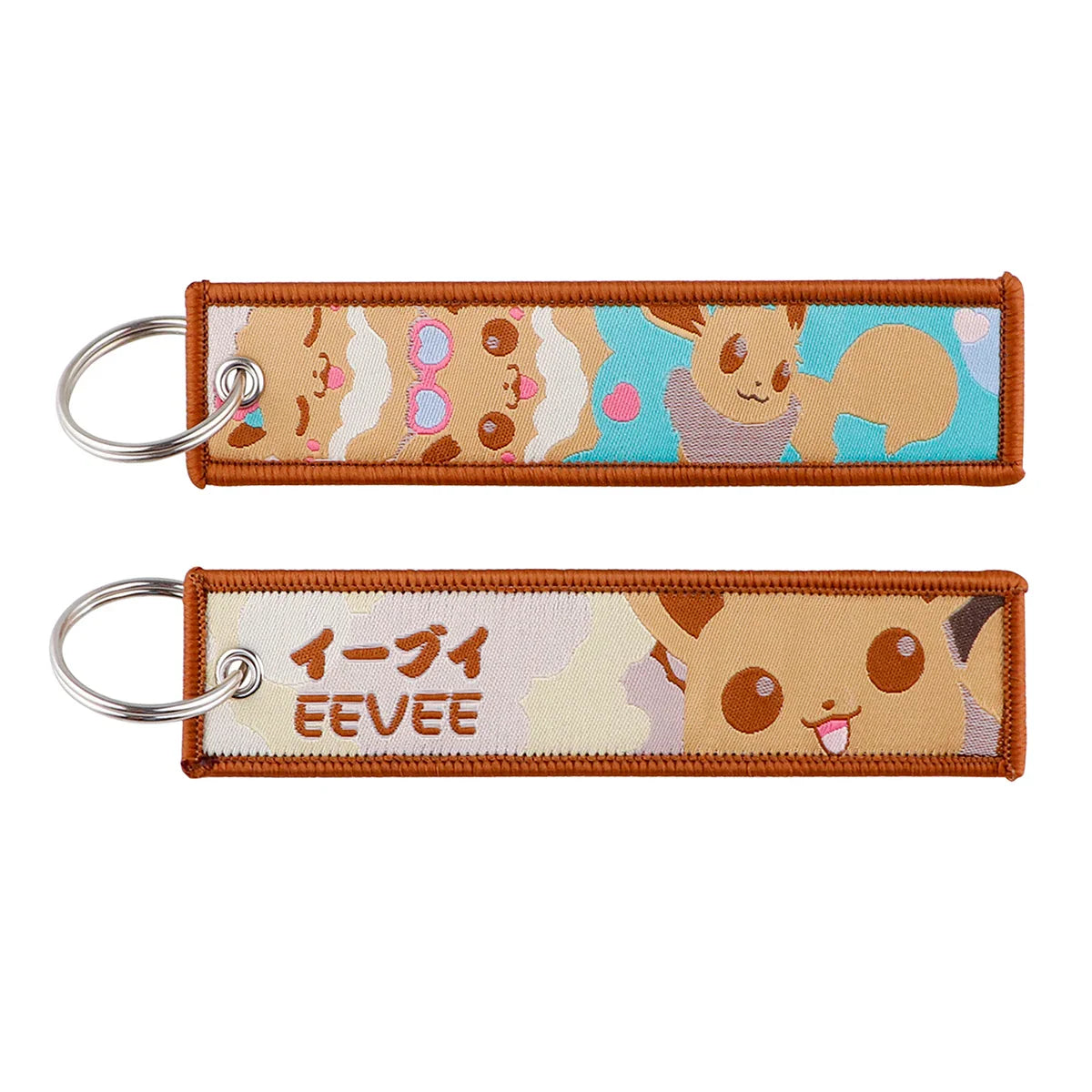 Embroidered Pokémon Keychains – Unique Accessories for Fans