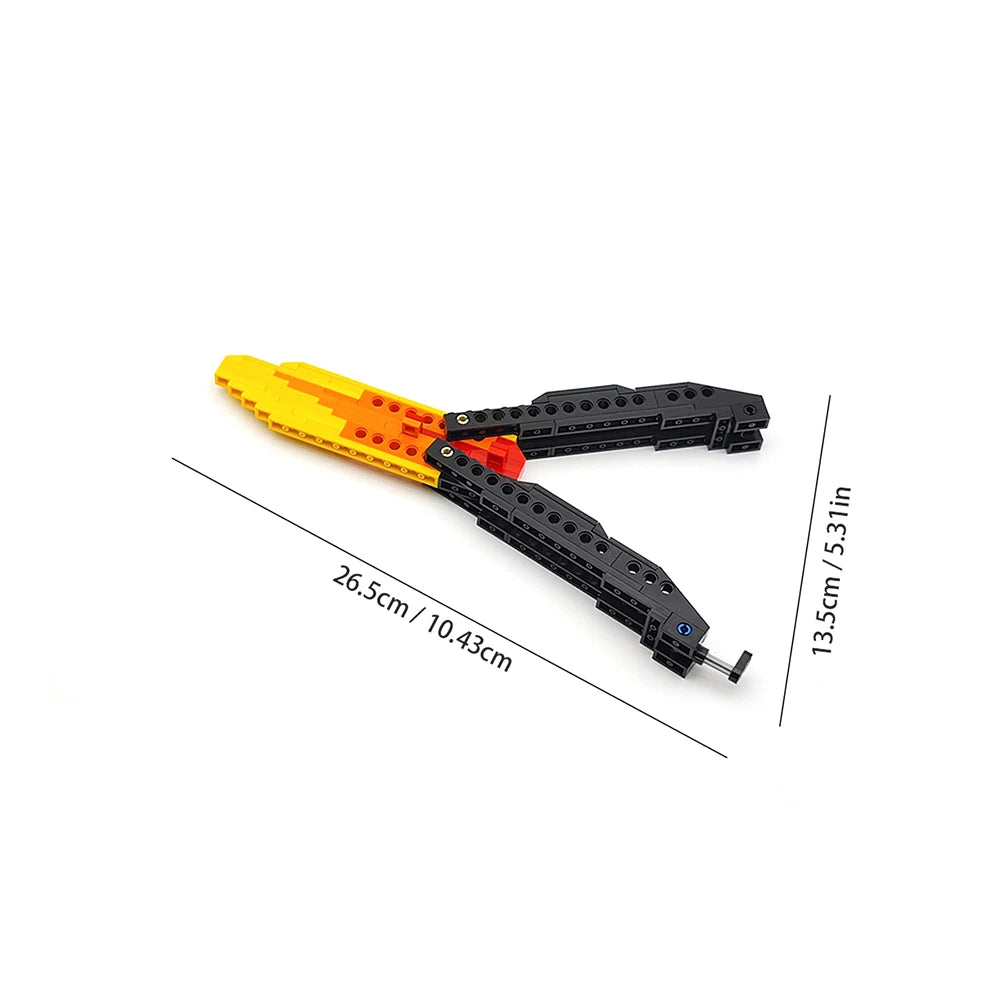 Rengoku Kyoujurou Flame Sword – Building Block Model Toy