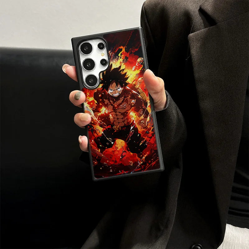 One Piece 3D Changing Visual Phone Case for Samsung