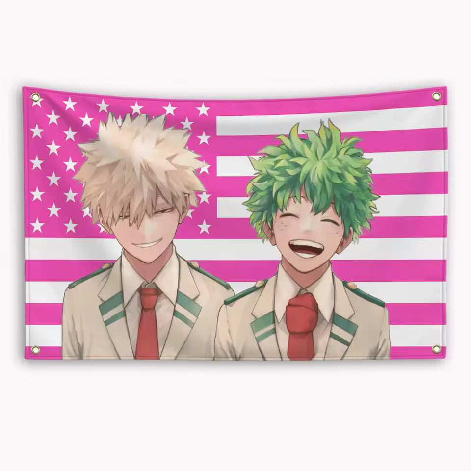 Bakugou Katsuki flag
