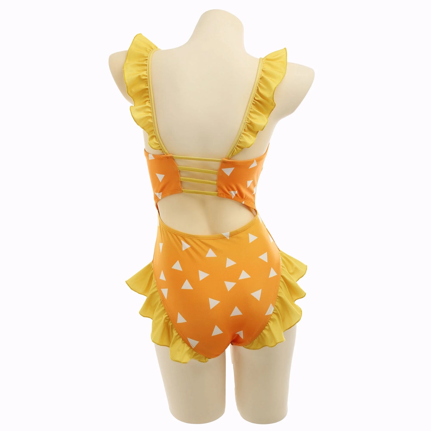 Zenitsu Cosplay Costume Swimwear