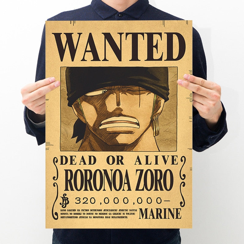 One Piece Wanted Posters