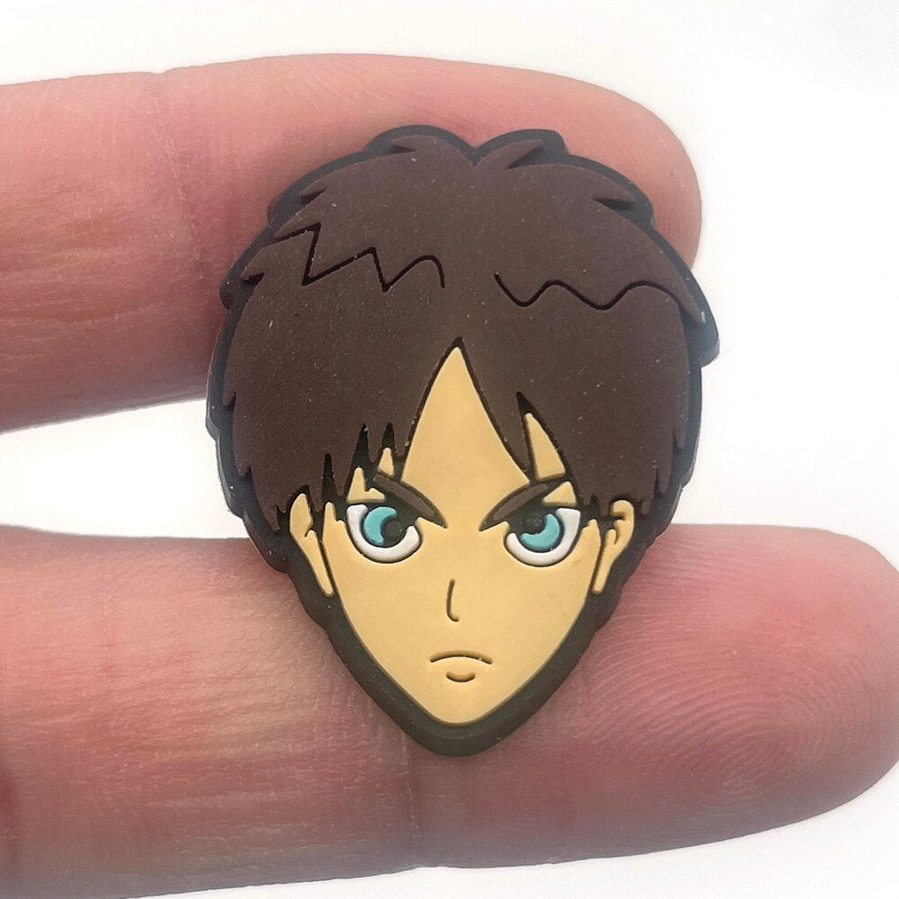 Attack On Titan Croc Charms