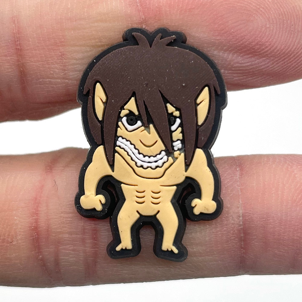 Attack On Titan Croc Charms
