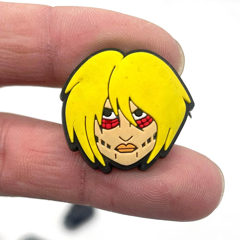 Attack On Titan Croc Charms