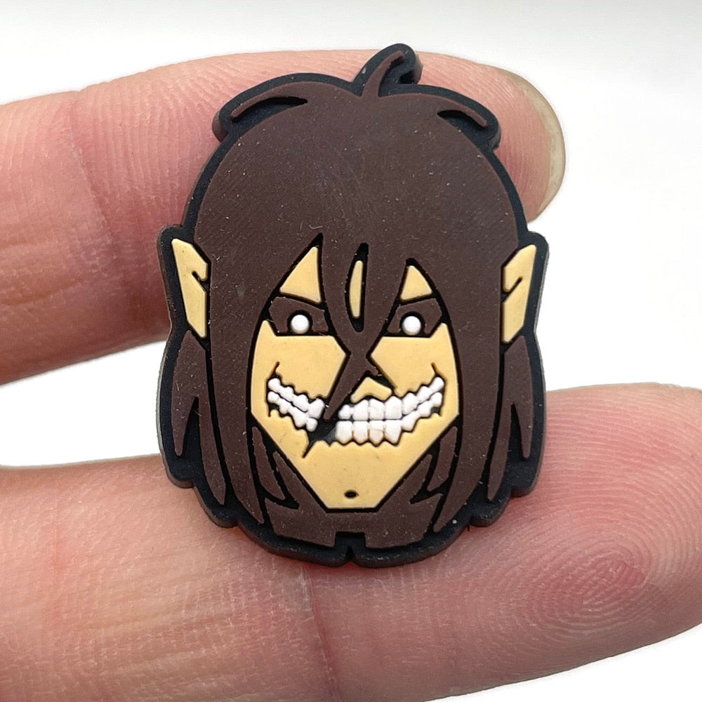 Attack On Titan Croc Charms