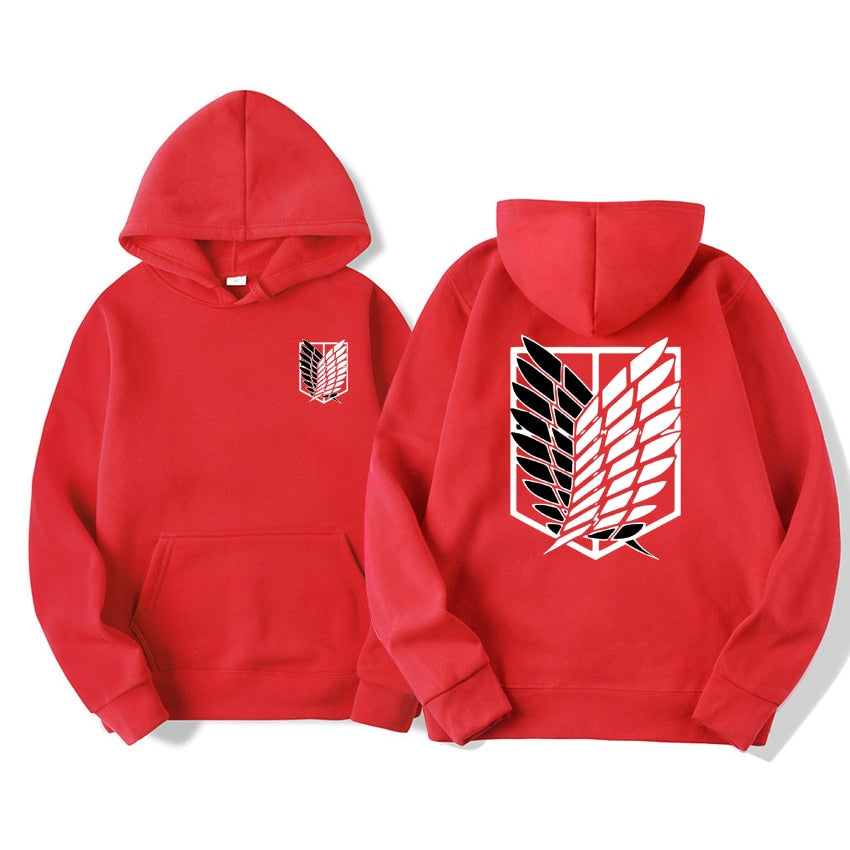Attack on Titan Hoodie - Harajuku Streetwear