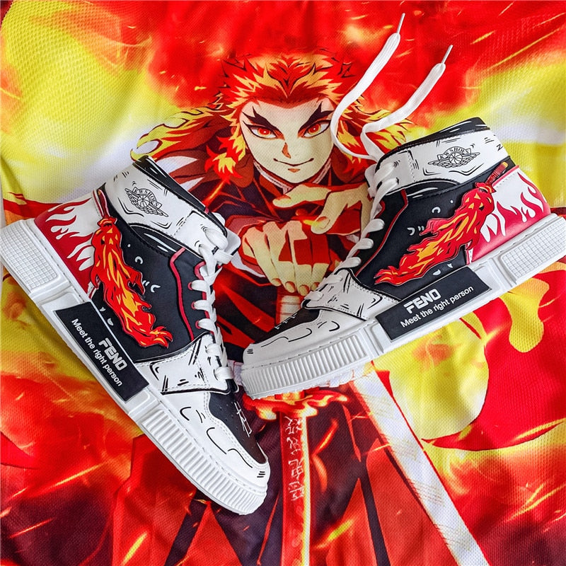 Demon Slayer Rengoku Sneakers