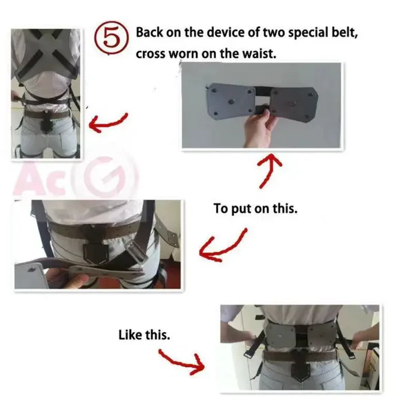 Attack on Titan Cosplay Harness & Belts
