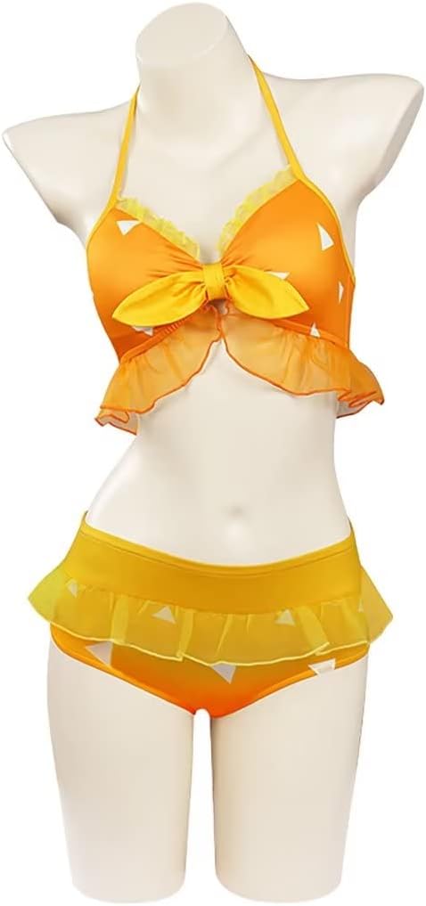 Zenitsu Cosplay Bikini Swimsuit