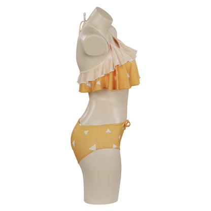 Zenitsu Cosplay Costume Swimwear