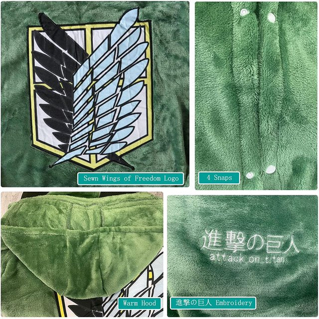 ScoutVeil™ Freedom Crest Hooded Cloak Blanket