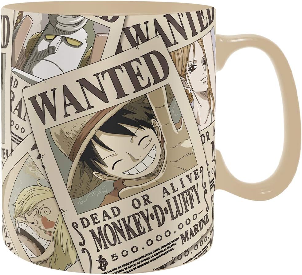 One Piece Straw Hat Crew Magic Mug & Coaster Set